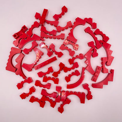 LEGO Arches, Building, Red, Approx. 70g