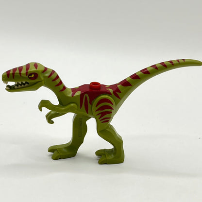 LEGO Coelophysis/Gallimimus, Dark Red Stripes, Dinosaur, Animal