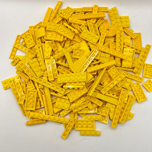LEGO Yellow, Plates, Approx. 200g