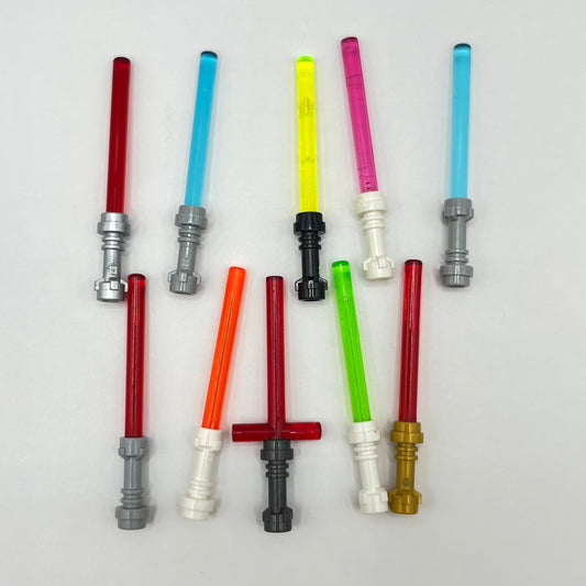 LEGO Lightsabers, Minifigure Accessories, Star Wars, (10 Pack)