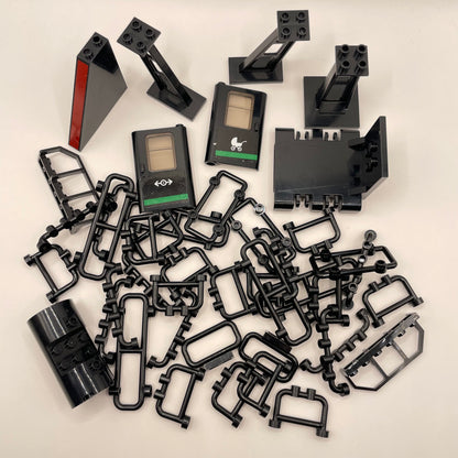 LEGO Mixed Pieces, Black, Vehicle, Approx. 75g