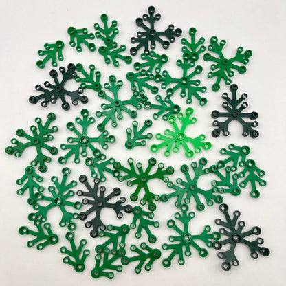 LEGO Plant Leaves, Mixed Green, 35 Pieces