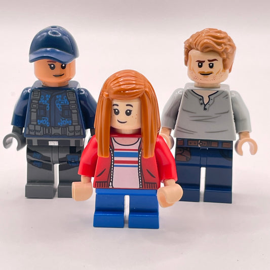 LEGO Jurassic Bundle, Jurassic World, Minifigure (Pack of 3)