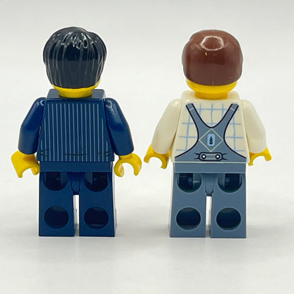 LEGO Alien Conquest Businessman and Farmer, Minifigures (ac004 and ac007)(Set of 2)