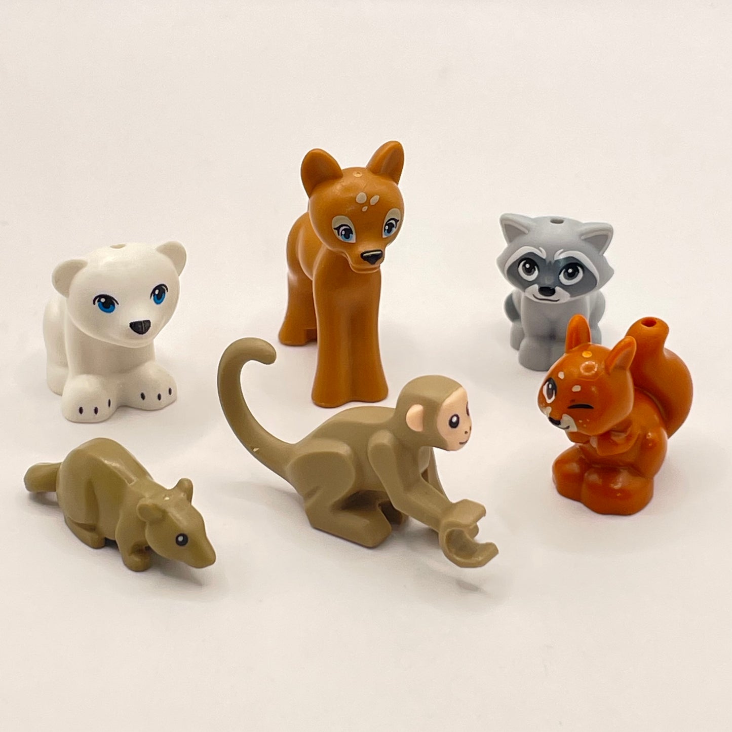 LEGO Forest Animals, Mixed Colours, 6 Pieces