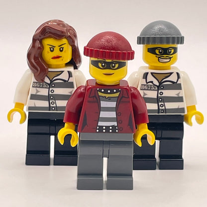 LEGO Robbers, City, Minifigures (pack of 3)