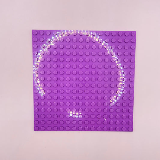 LEGO Plate, Medium Lavender, 16x16, 91405 (1 Piece)