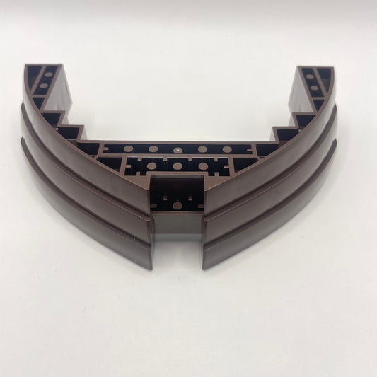 LEGO Boat Hull Brick 16 x 10 x 3, Dark Brown, 1 Piece