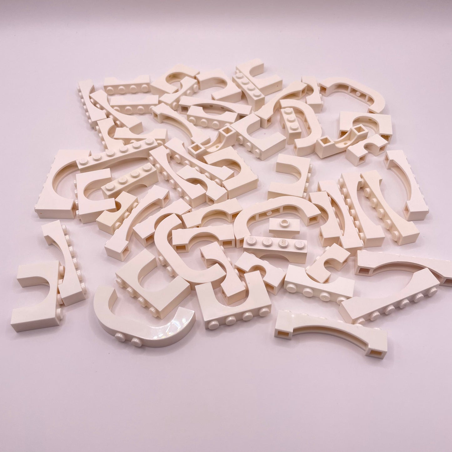 LEGO Arches and Building, White, Approx. 90g