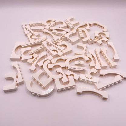 LEGO Arches and Building, White, Approx. 90g