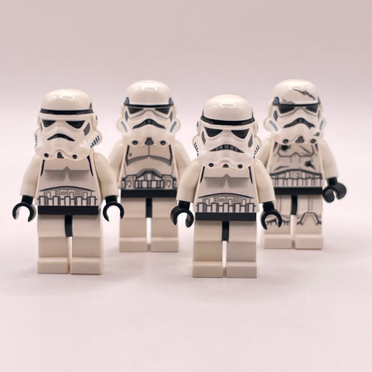 LEGO Mixed Trooper Bundle, Star Wars, Minifigure (Pack of 4) Some Marks