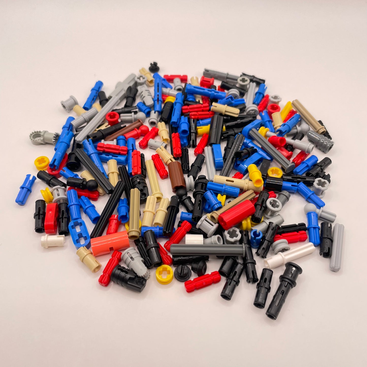 LEGO Pins and Axles, Mixed Colours, Technic, Approx. 50g
