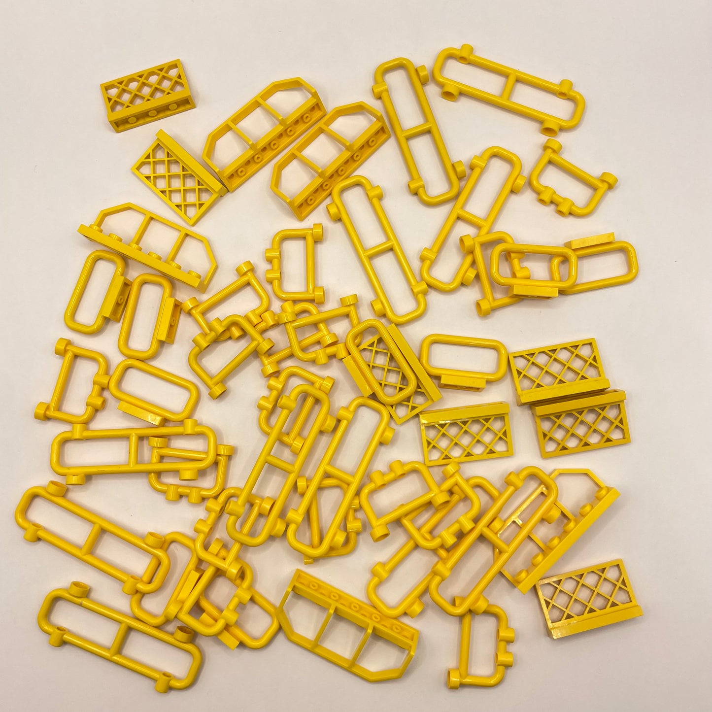 LEGO Fences, Yellow, Building, Approx. 55g