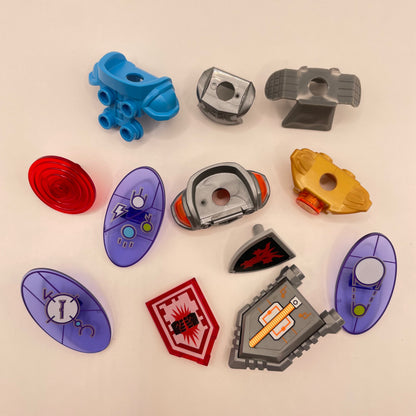 LEGO Mixed Shields and Armor, Minifigure Accessories, 12 Pieces