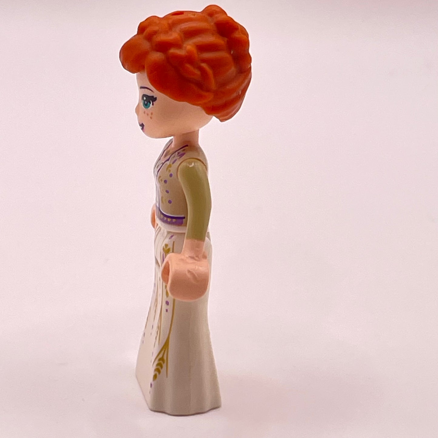 LEGO Anna, White Dress, Disney, Minidoll (dp070) marked