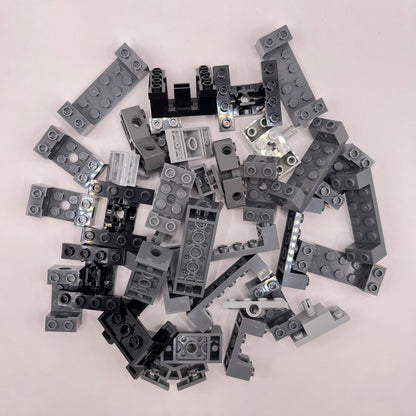 LEGO Axle Mounts, Mixed Colours, Vehicle Pieces, Approx. 100g