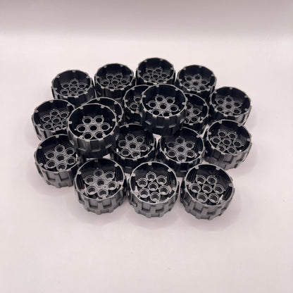 LEGO Hard Wheels, Dark Metallic Grey, Vehicle Pieces, Approx. 110g