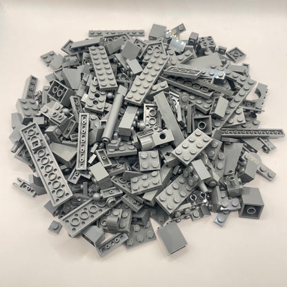 LEGO Mixed Dark Bluish Grey, Bulk, Approx. 300g