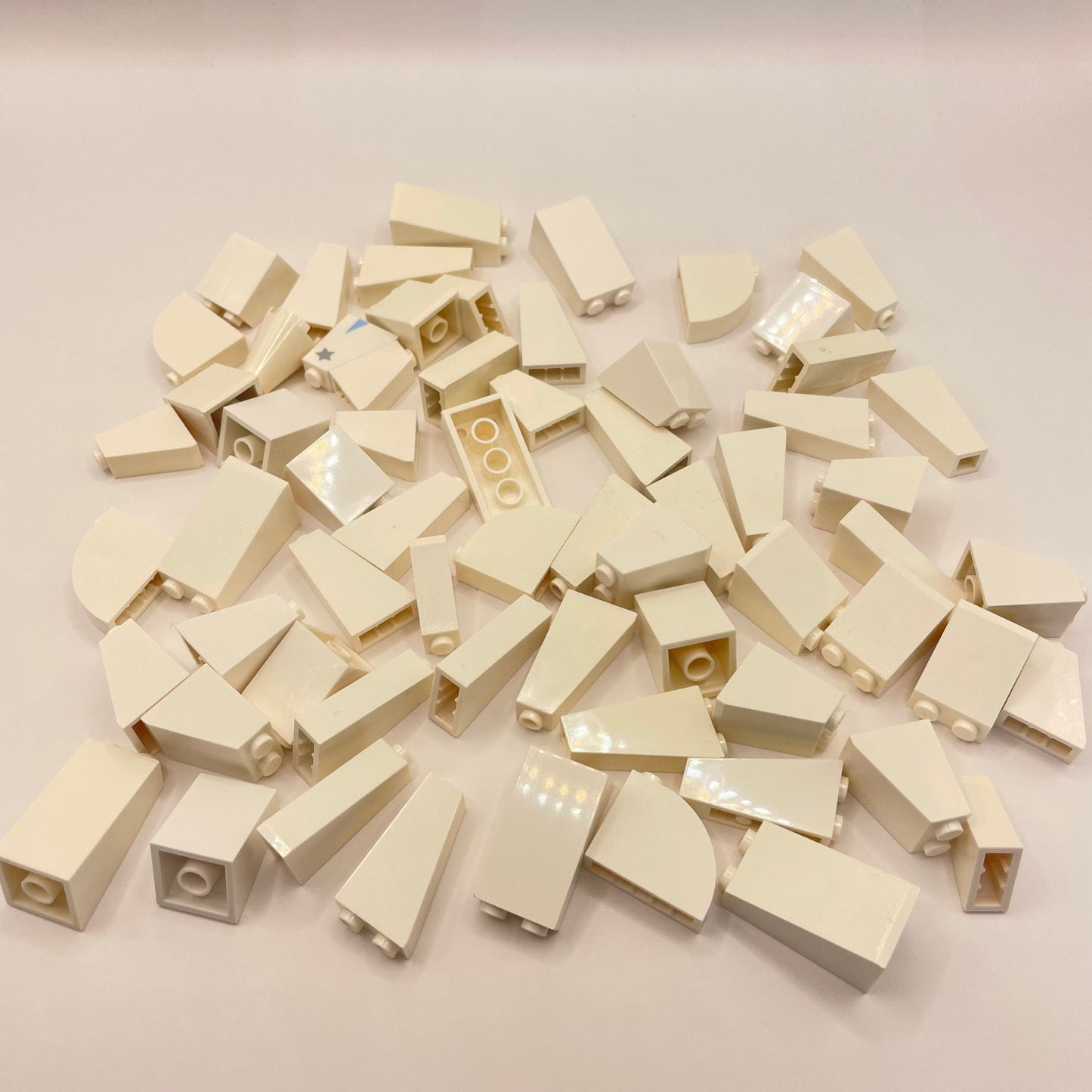 LEGO Slopes, White, Approx. 120g