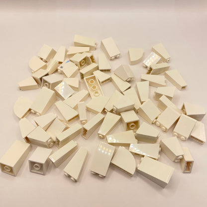 LEGO Slopes, White, Approx. 120g