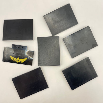 LEGO Ramps, Black, 7 Pieces