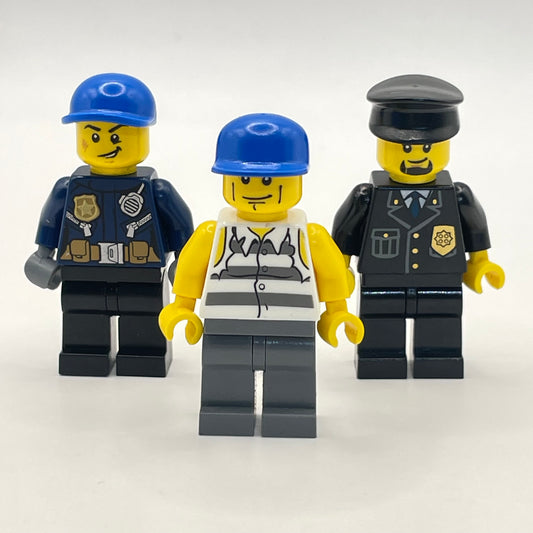 LEGO Police and Robbers, City, Minifigures (pack of 3)