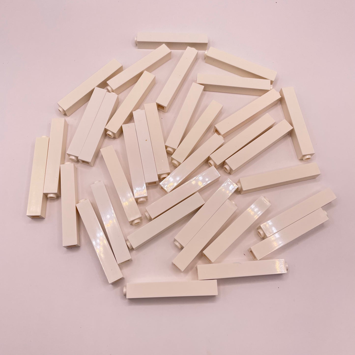 LEGO White, 1x Tall Panels/Posts, Approx. 70g