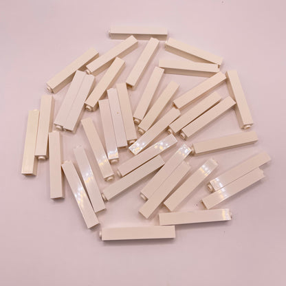 LEGO White, 1x Tall Panels/Posts, Approx. 70g