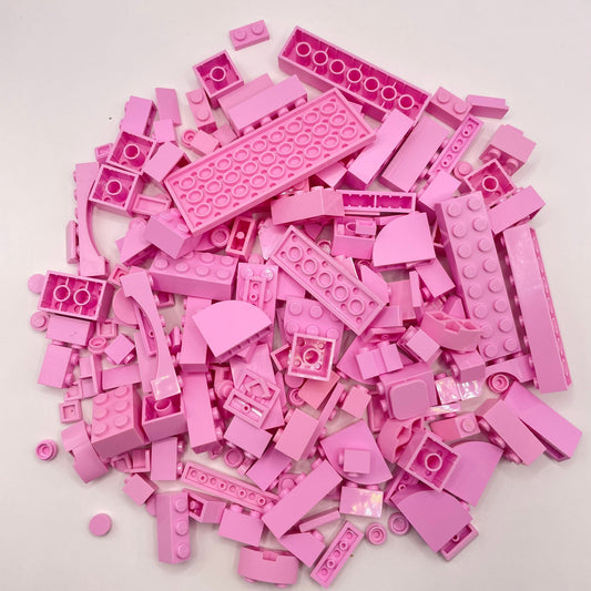 LEGO Light Pink, Mixed Pieces, Approx. 155g