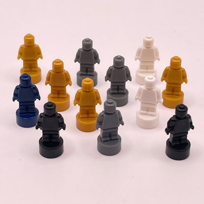 LEGO Statuettes, Mixed Colours, (12 Pieces)