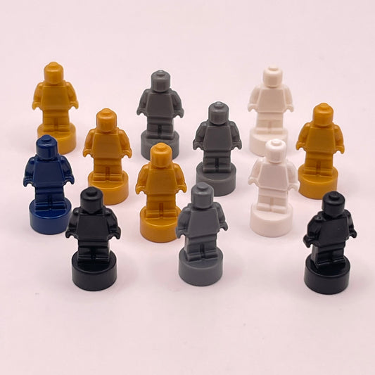 LEGO Statuettes, Mixed Colours, (12 Pieces)