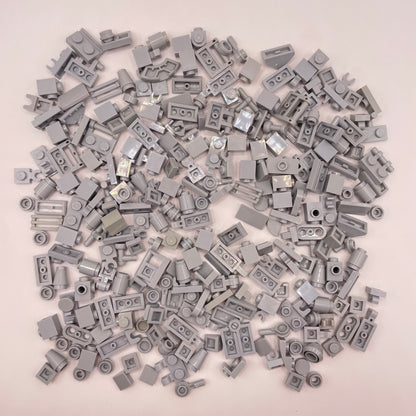 LEGO Greebling, Light Bluish Grey, 250 Pieces