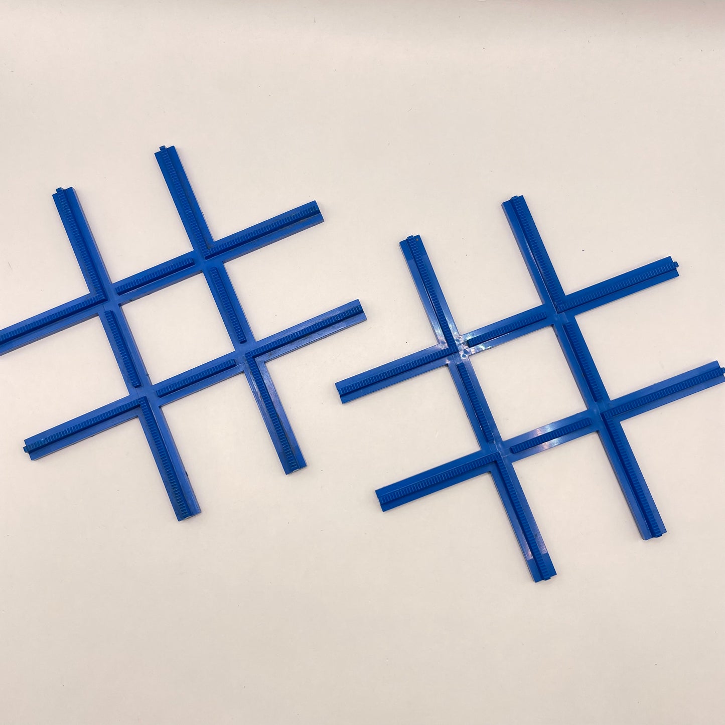 LEGO Rail Crossing, Vintage, Blue, 4.5V Train Track, 2 Pieces,