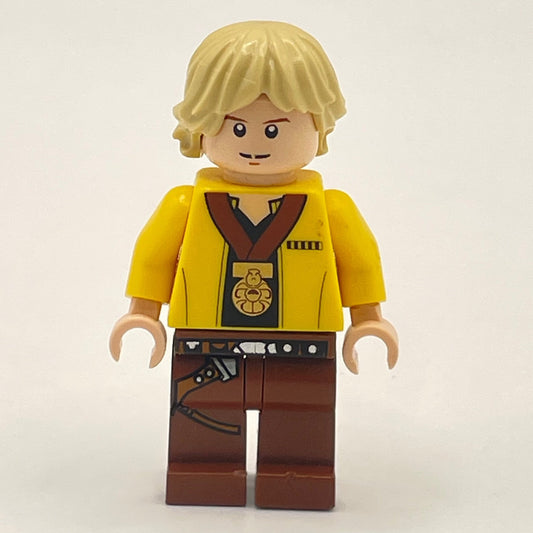 LEGO Luke Skywalker, Celebration Yellow Jacket, Star Wars, Minifigure (sw0257a)