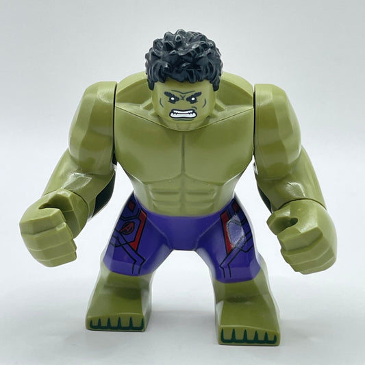 LEGO Hulk-Giant, Dark Purple Pants, Avengers, Minifigures (sh0173)
