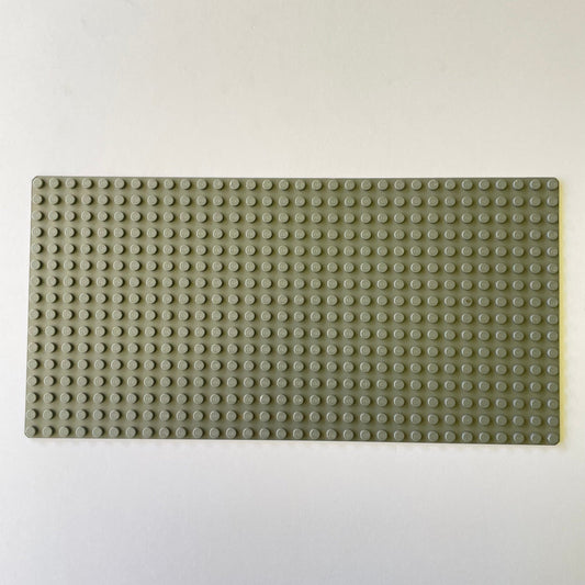 LEGO Baseplate, Dark Bluish Grey, 16x32, 3857 (1 Piece) Minor Playwear.