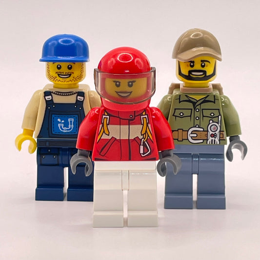 LEGO City, Minifigures (Pack of 3)