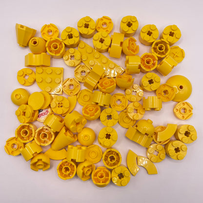 LEGO Round, Yellow, Approx. 55g