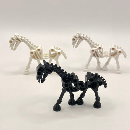 LEGO Skeletal Horse, 3 Pack, Animals, Black and White