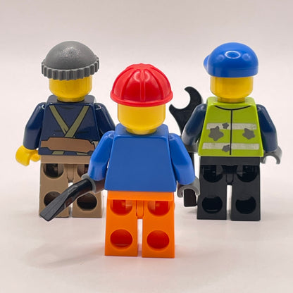 LEGO City Tradies with Tools, Minifigures, Set of 3