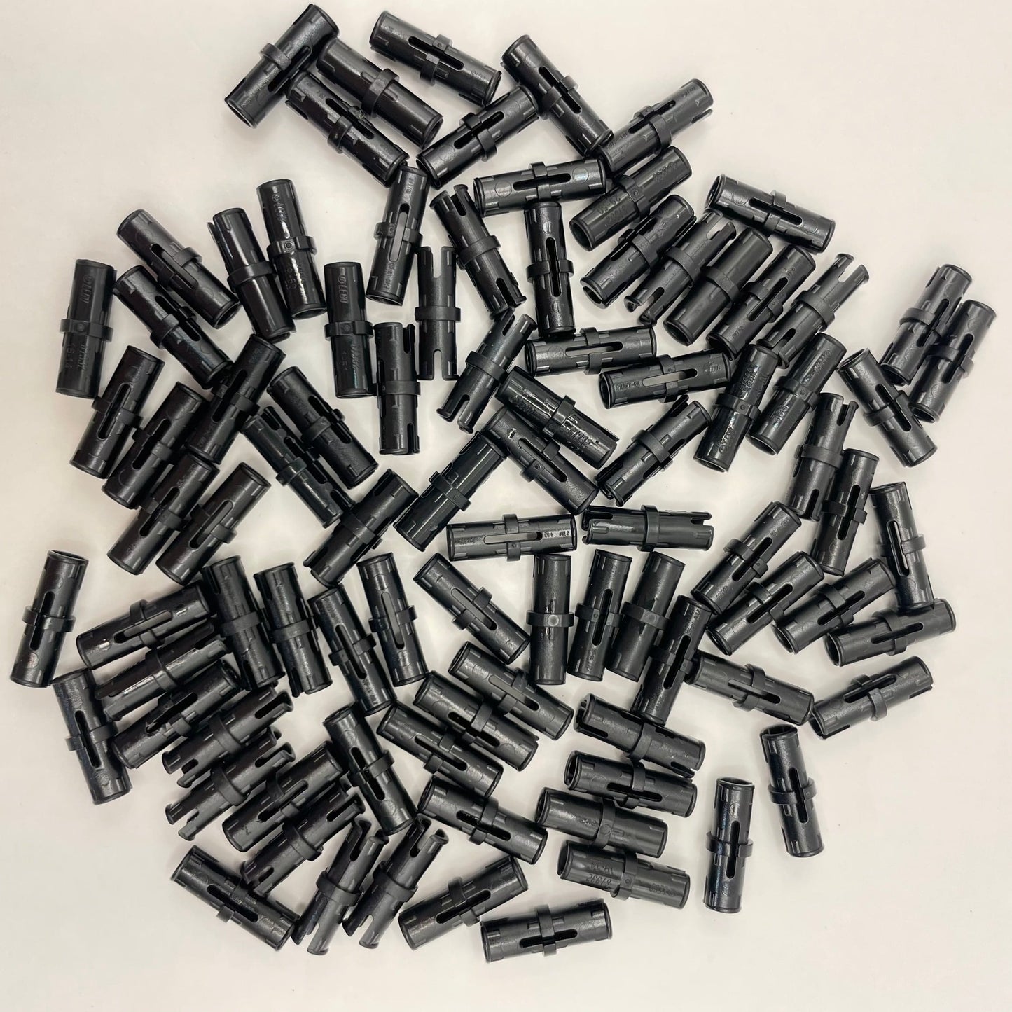LEGO Technic Pin with Short Friction Ridge, Black, 100 Pieces (2780)