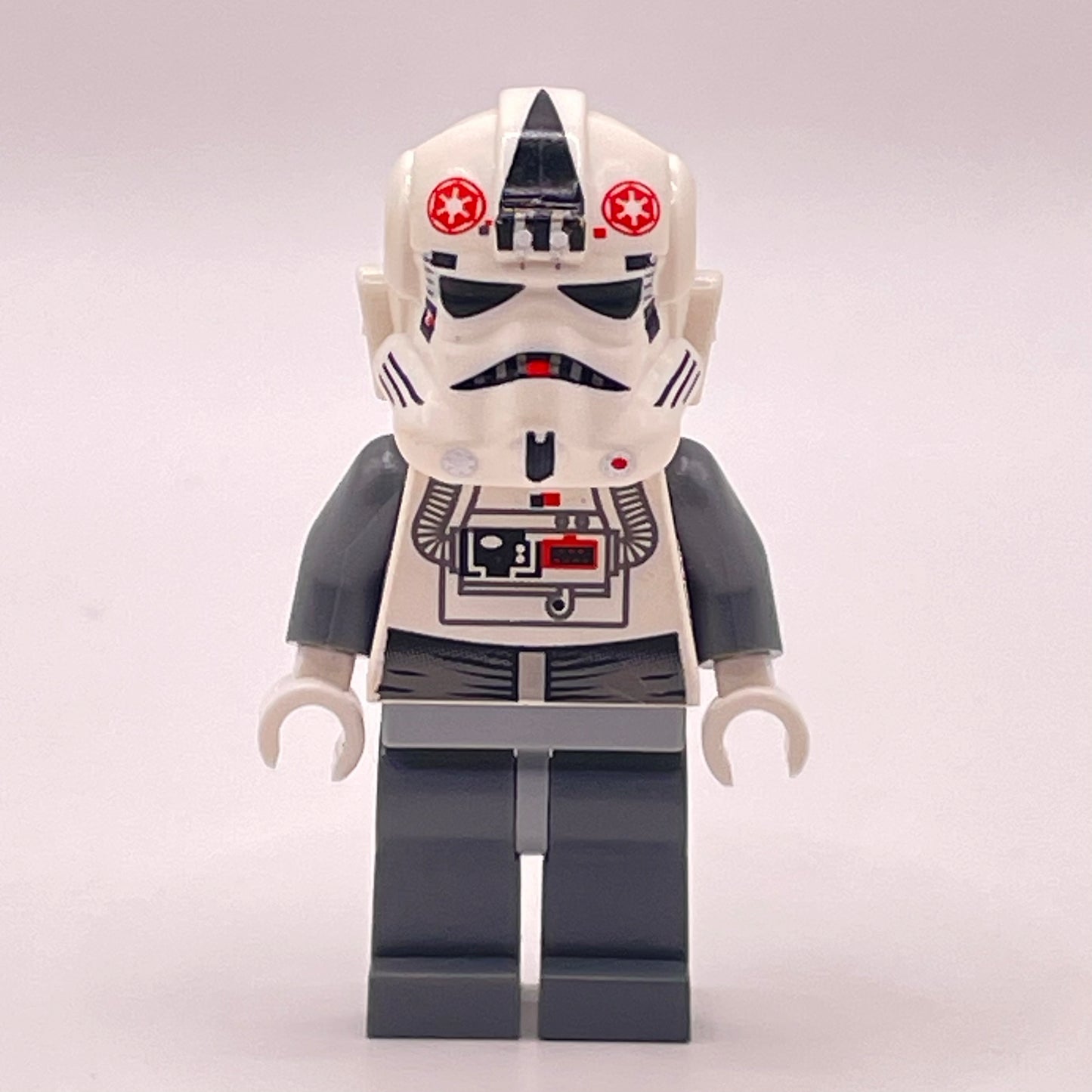 LEGO AT-AT Driver, Red Imperial Driver, Black Head, Star Wars, Minifigure (sw0262)