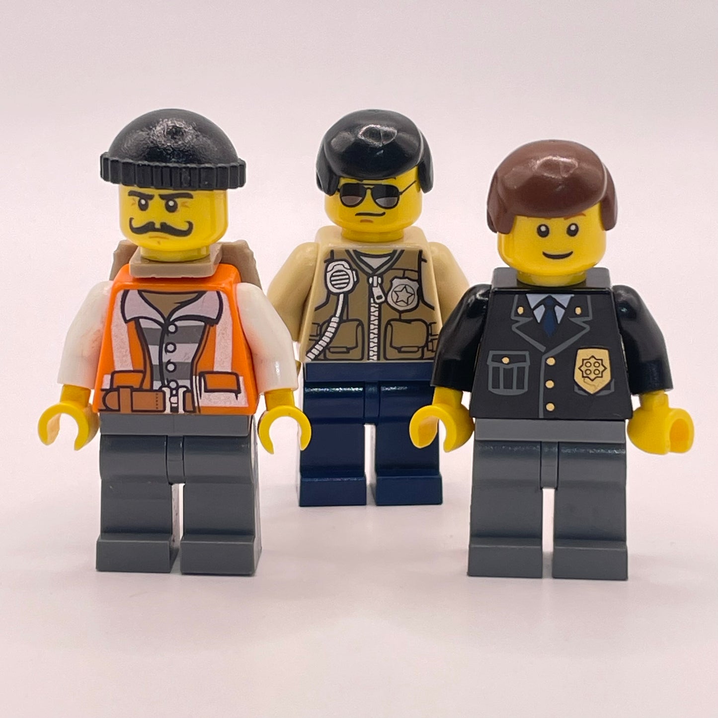 LEGO Cops and Robbers, City, Minifigures (Pack of 3)