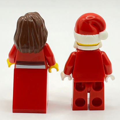 LEGO Santa and Mrs Clause, Holidays, Minifigure (Pack of 2)