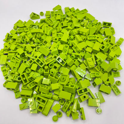 LEGO Small Mixed Bricks, Lime, Approx. 130g