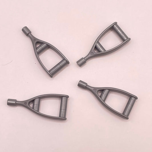 LEGO Crutches, Minifigure Accessories, 4 Pieces