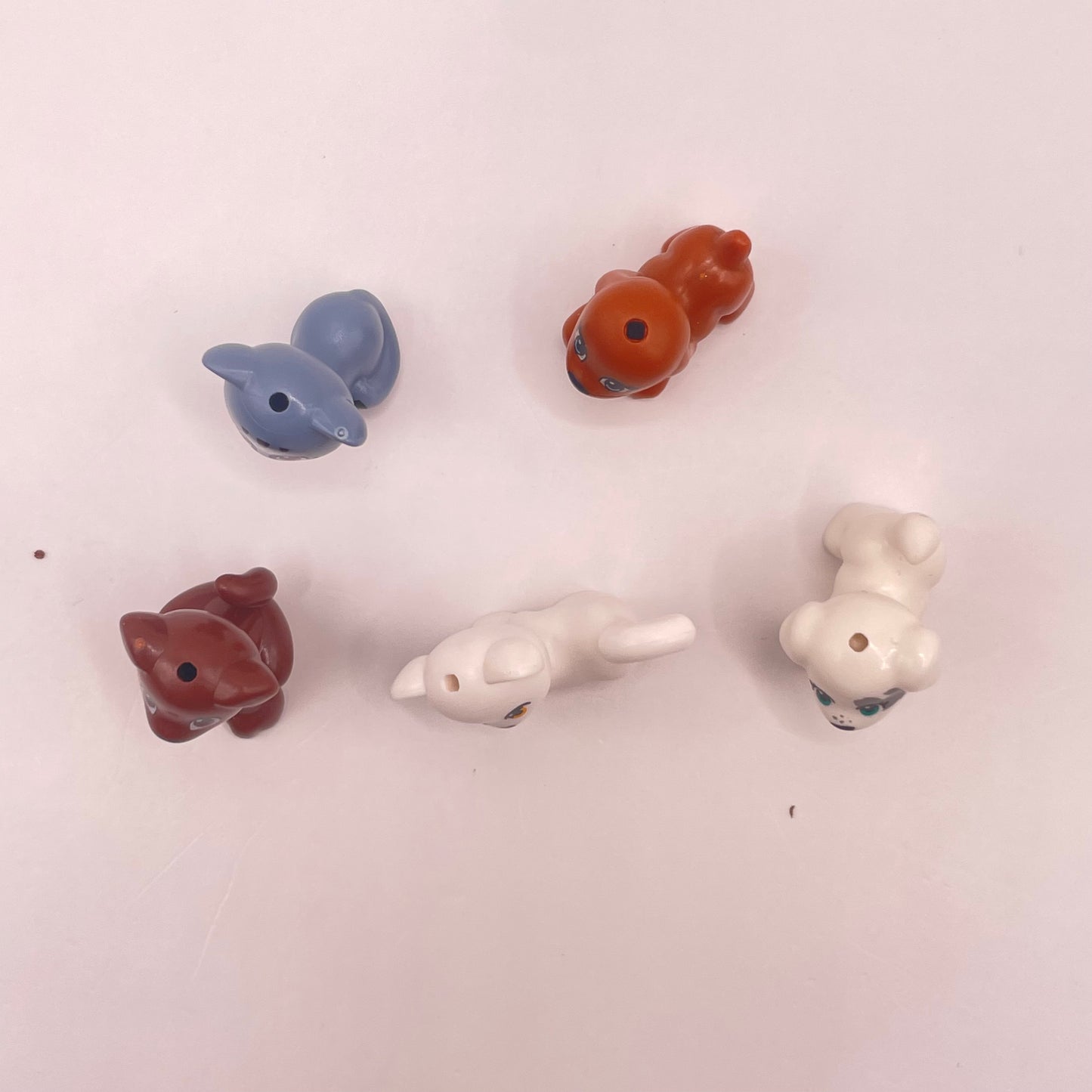 LEGO Dogs and Cats, Mixed Colours, 5 Pieces