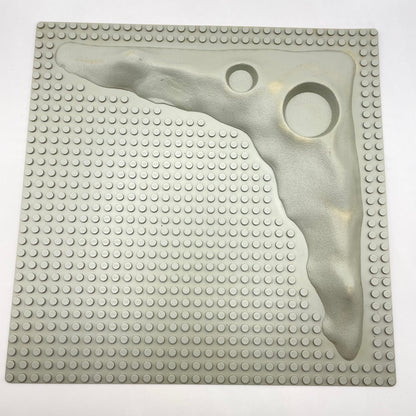 LEGO Moon Baseplate, Condition Fair, 32x32, 3947a,  (1 Piece)