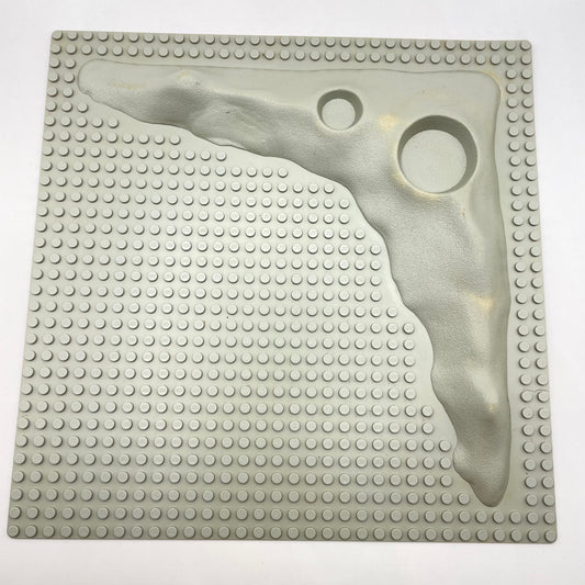 LEGO Moon Baseplate, Condition Fair, 32x32, 3947a,  (1 Piece)