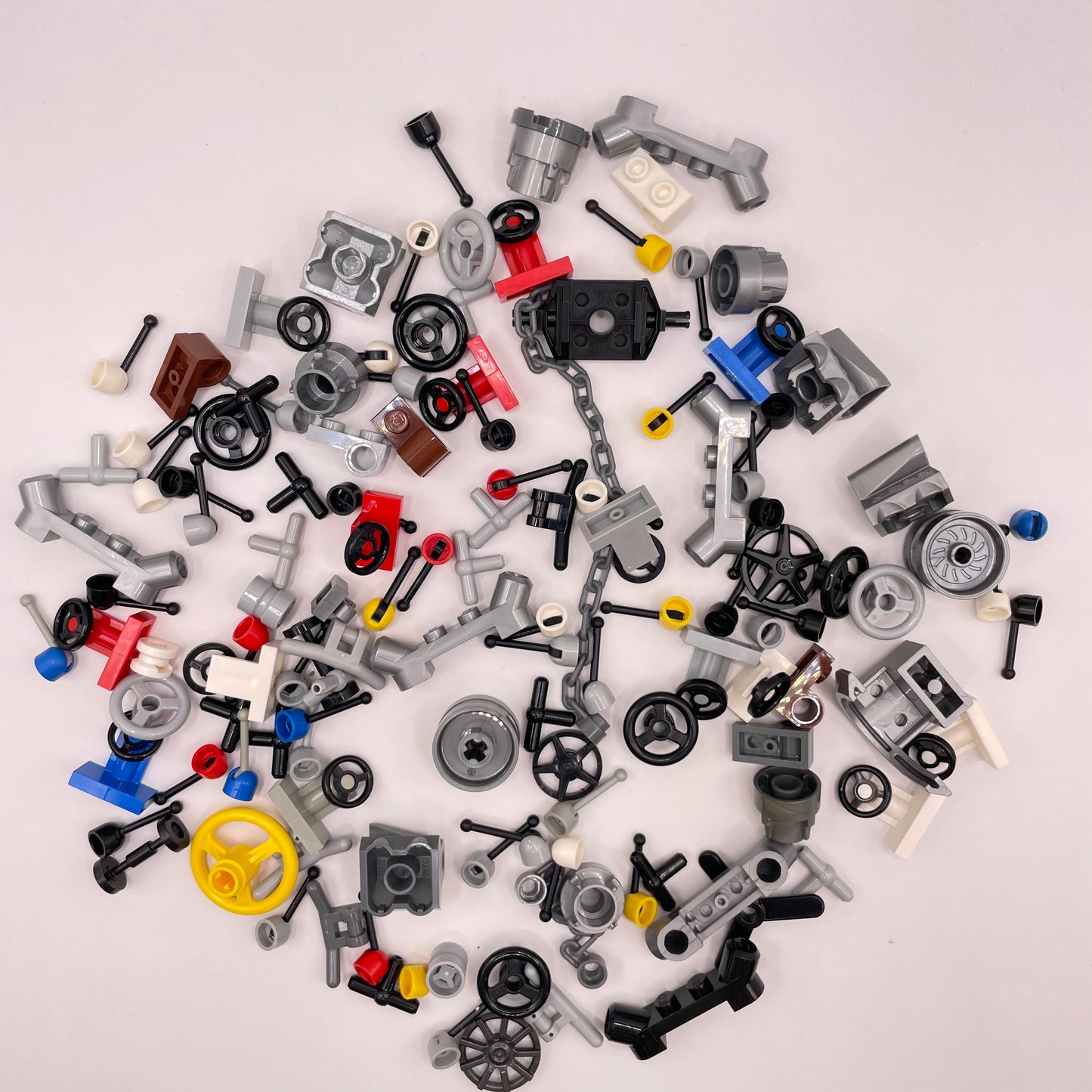 LEGO Vehicle Pieces, Mixed Colours, Approx. 50g